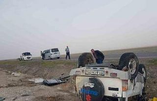 Otomobiller çarpıştı: 1 yaralı