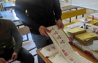 Oy verme işleminin sona erdiği Sason’da oyların...