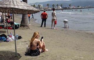 Oyunu kullanan sahile akın etti