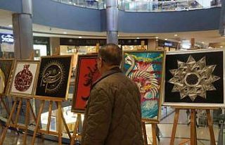 Özel bireylerin eserler sergide büyük ilgi gördü