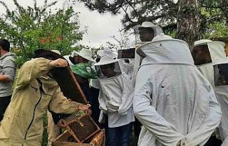 Özel çocuklara arıcılık eğitimi verildi