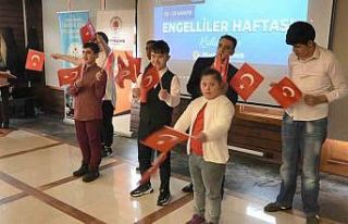 Özel öğrenciler ’yaza merhaba’ dedi