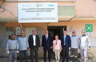 Pamukkale’de pamuk eller üretecek