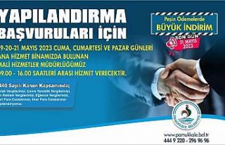 Pamukkale’de yapılandırma tatil günlerinde de...