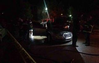 Park halindeki otomobil kundaklandı