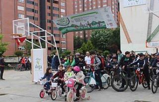 Pedallar doğal afetlere farkındalık için çevrildi