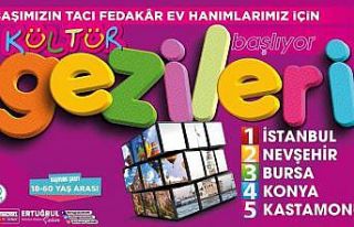 Pursaklar’da ev hanımlarına özel kültür gezileri...