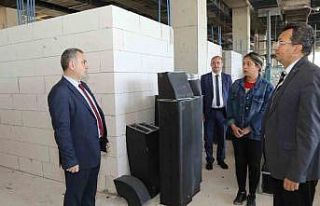 Rektör Altun, ERÜ Acil Ek Binasının Birinci Etap...