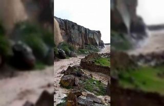 Sağanak yağış Tomarza’da sele dönüştü