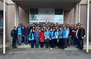 Sağlık Müdürlüğü’nden örnek hizmet