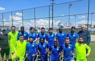 Şahinbey Ampute hedefe doğru emin adımlarla ilerliyor