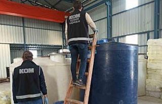 Sahte içki fabrikası kurmuşlar: 38 ton sahte alkol...