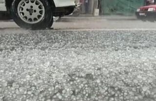 Samsun’da dolu ve sağanak