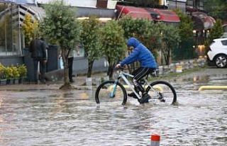 Samsun’da sağanak yağış