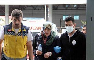 Sandığa gitmekte zorlanan hastaların yardımına...