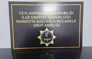 Şanlıurfa’da uyuşturucu operasyonu: 1 gözlatı