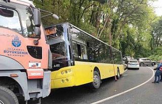 Sarıyer’de facianın eşiğinden dönüldü: Yolcu...