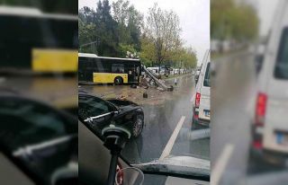 Sarıyer’de İETT otobüsü kaza yaptı: Faciadan...