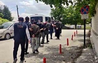 Seçim günü eylem hazırlığındaki teröristler...