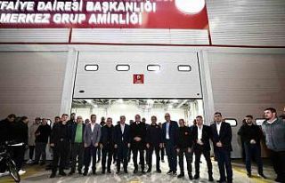 Şehit itfaiyeci dualarla anıldı