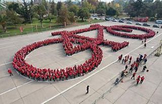 Şişli’de dünyanın en büyük bisiklet figürünü...