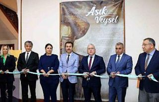 Sivas’ta “Aşık Veysel” sergisi açıldı