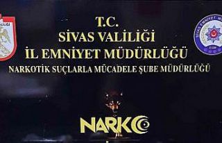 Sivas’ta uyuşturucu operasyonu: 1 tutuklama