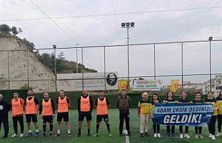 Söke’deki Futbol Turnuvası’nda kadınlar sahaya...