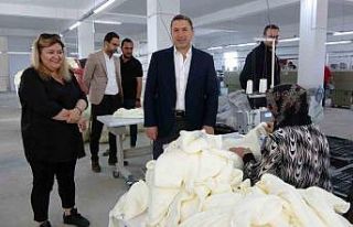 STSO Başkanı Kuzu, Siirt’te yeni açılan tekstil...