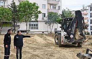 Süleymanpaşa’da yeni park alanı inşa ediliyor