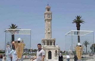 Süper Lig ve 1. Lig şampiyonluk kupaları, İzmir’de...