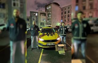 Taksiden cephanelik çıktı