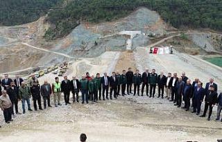 Tarım Orman Bakan Yardımcıları Tosya-Akbük Gölet’inde...