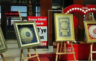 Tatvan’da depremzede öğrenciler yararına sergi...