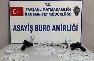 Tavşanlı’da sahte para operasyonu