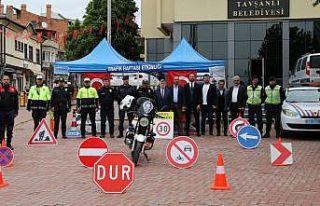 Tavşanlı’da trafik haftası çeşitli etkinliklerle...