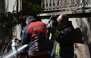 Tavşanlı’daki ev yangını korkuttu