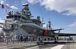 TCG Anadolu, içeriden görüntülendi