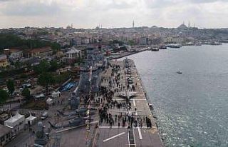 TCG Anadolu’yu 6 günde 40 bin 324 kişi ziyaret...