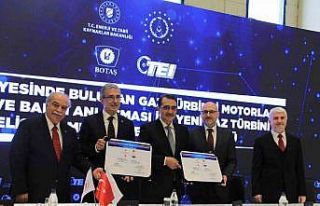 TEI ile BOTAŞ arasında ’Gaz Türbinli Motorların...