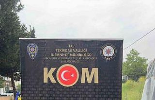 Tekirdağ’da 870 litre sahte alkol ele geçirildi