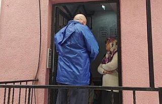 Tekirdağ’da tahliye edilmek istenen depremzedeler...