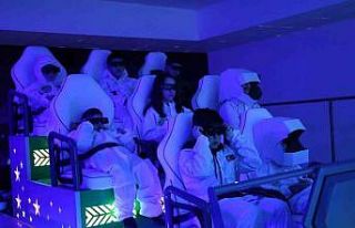 TEKNOFEST’te çocuklar uzay yolculuğu deneyimi...