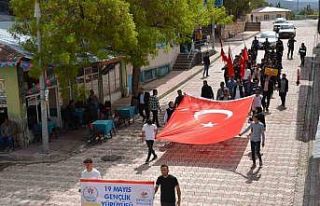 Tercan’da Gençlik Yürüyüşü yapıldı