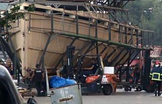 Tersanedeki yangından, yapımı devam eden lüks...