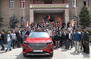 Togg, Anadolu rengi ile Alparslan diyarı Muş’ta...