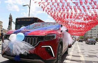 Togg depremzede kardeşlerin sünnet aracı oldu