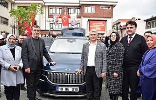 TOGG Havran’da büyük ilgi gördü