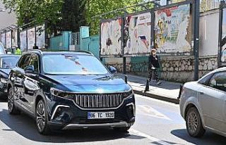 Togg ile Süleymanpaşa yollarında deneme sürüşü