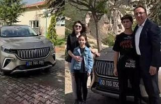 TOGG Kapadokya yollarında